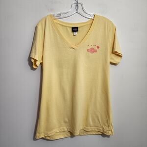 Harley-Davidson v-neck Hawaii graphic short sleeve‎ t-shirt woman's size XL